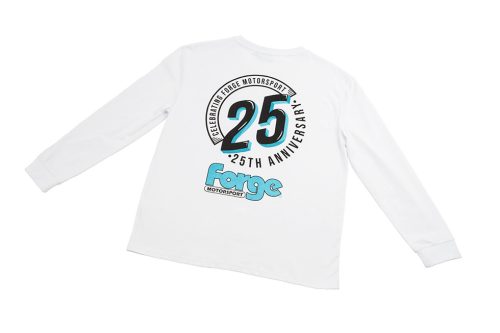 '25 Years' Long Sleeved T-Shirt-Size Small Size Medium