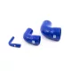 22-19mm Reducing Elbow Silicone Hose-Colour Blue Hoses Colour Black Hoses