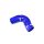 Mini Cooper S R53 Silicone Intake Hose-Colour Blue Hoses-Hose Clamp Kit Without Hose Clamps Colour Blue Hoses Hose Clamp Kit With Hose Clamp Kit