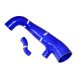 Silicone Intake Hose for the Mini Cooper S 2007 - 2012 (N14 engine)-Colour Blue Hoses-Hose Clamp Kit Without Hose Clamps Colour Blue Hoses Hose Clamp Kit With Hose Clamp Kit