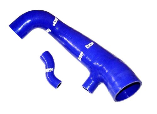 Silicone Intake Hose for the Mini Cooper S 2007 - 2012 (N14 engine)-Colour Blue Hoses-Hose Clamp Kit Without Hose Clamps