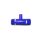 Silicone Boost Hose with DV Connection for Renault Megane 225/230-Colour Blue Hoses-Hose Clamp Kit Without Hose Clamps Colour Blue Hoses Hose Clamp Kit With Hose Clamp Kit