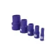 32-28mm Straight Reducer Silicone Hose - Blue