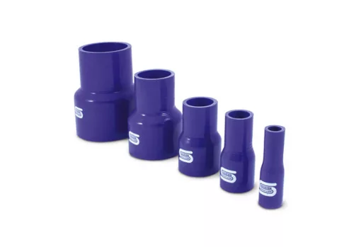 70-51mm Straight Reducer Silicone Hose - Blue