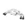 Milltek Exhaust for Alfa Romeo Giulia Quadrifoglio 2.9 V6 Bi-Turbo Front Pipe-back