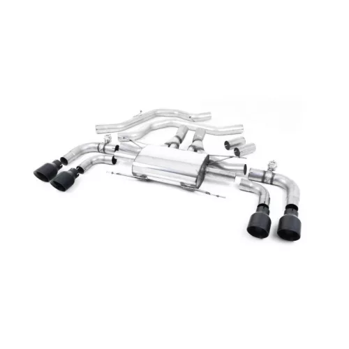 Milltek Exhaust for Alfa Romeo Giulia Quadrifoglio 2.9 V6 Bi-Turbo Front Pipe-back