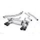 Milltek Cat-back System Hollowtek Twin Valved System for BMW M2 F87 (Cerakote Black Tips)
