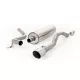 Milltek Cat-back Exhaust with GT-90 Polished Trim - VW Up! 1.0TSI