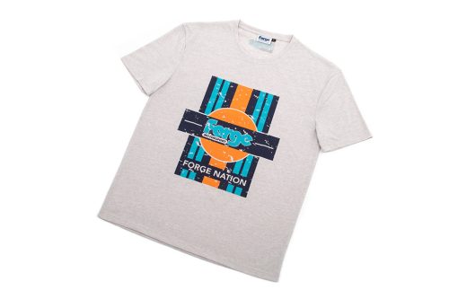 Forge Nation Race T-Shirt-Size Large Size Medium Size Small Size X-Large Size XX-Large Size XXX-Large Size XXXX-Large
