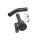 Washer Bottle for Audi, VW, SEAT, and Skoda-Tank Finish Black Tank Finish Polished Aluminium