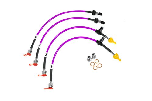 Ford Probe 2.5 V6 Brake Lines-Colour Black Colour Purple Colour Orange Colour Clear Colour Green Colour Blue - Transparent
