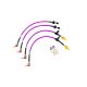Ford Probe 2.5 V6 Brake Lines-Colour Black Colour Purple Colour Orange Colour Clear Colour Green Colour Blue - Transparent Colour Red - Transparent Colour Blue - Solid Colour Red - Solid