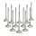 Supertech Valve Kit Exhaust Honda K20A/Z 31.00mm (+1)Flat Ti