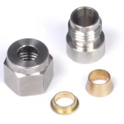   Haltech 1/4" Stainless Steel Weld-on Kit inc Nut and Ferrule