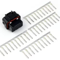 Haltech Plug and pins only - AMP 34 pin Key 2 - 4 Row 4 Key