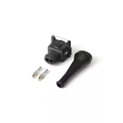   Plug and pins - Bosch EV1 female connector (square) 2-pin type Junior Timer.