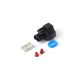 Plug and pins - ID/Bosch 2000 Denso oval-shaped injectors.