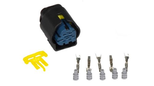 Plug and Pins- Fits Bosch 145 psi temperature and fluid pressure sensor.