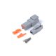 Plug and pins - Deutsch DTM-2 (7.5 amp) connector kit.