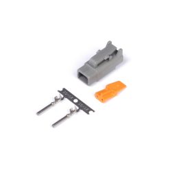 Plug and pins - Deutsch DTM-2 male connector (7.5 ampere).