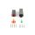 Set of plugs and pins matching Deutsch DT-4 connectors (DT06-4S + DT04-4P) - (13 Amps)