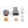 Set of plugs and pins matching Deutsch DTM-8 connectors (7.5 Amps)