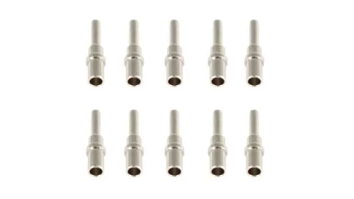 Male pins that fit into Deutsch DTP female connectors.