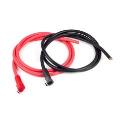 Cable terminated 1AWG, pair of wires (2m)