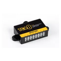   TCA-8 (4+4) eight-channel thermocouple amplifier configured as TCA-4A and TCA-4B.