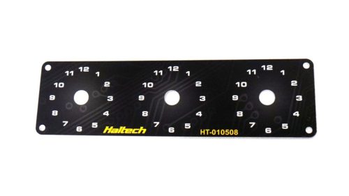 Triple switch panel