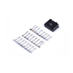 Plug and pins kit included - 24 pin Tyco