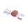 Plug and pin set for fuel/air mixture sensor (Flex Fuel)