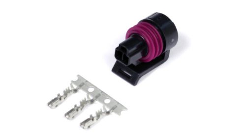 Delphi 3 pin pressure connector - Connector and pins