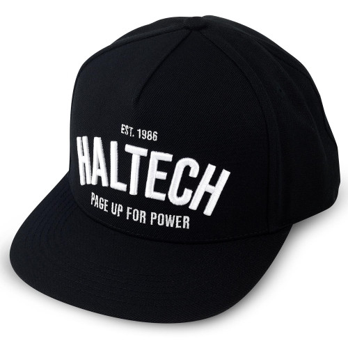 Haltech Haltech Snapback Cap - Black & White