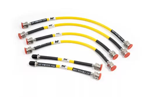 Alfa Romeo Giulia Brake Lines-Line Colour Transparent Plain