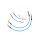 Brake Lines for Renault Clio III RS-Line Colour Solid Black Line Colour Transparent Plain Line Colour Solid Blue