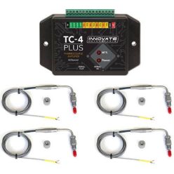 Innovate TC-4 Plus Thermocouple Amplifier with K EGT probes