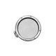 Air intake cover 76mm Silver