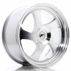 JR Wheels JR15 19x8,5 ET20-40 Blank Silver Machined