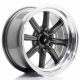 JR Wheels JR19 16x8 ET-20-0 BLANK Gun Metal