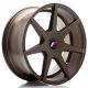 JR Wheels JR20 18x8,5 ET25-40 Blank Matt Bronze