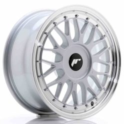   JR Wheels JR23 16x7 ET20-45 BLANK Hyper Silver w/Machined Lip