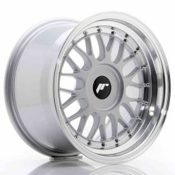   JR Wheels JR23 16x9 ET20-35 BLANK Hyper Silver w/Machined Lip