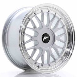   JR Wheels JR23 17x8 ET20-45 BLANK Hyper Silver w/Machined Lip