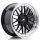 JR Wheels JR23 19x9,5 ET20-48 5H BLANK Gloss Black w/Machined Lip