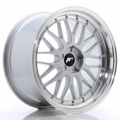   JR Wheels JR23 20x10,5 ET30-43 5H BLANK Hyper Silver w/Machined Lip