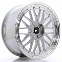   JR Wheels JR23 20x9 ET20-50 5H BLANK Hyper Silver w/Machined Lip