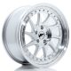 JR Wheels JR26 17x8 ET35 5x112 Silver Machined Face