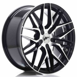   JR Wheels JR28 18x8,5 ET40 5H BLANK Gloss Black Machined Face