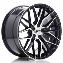   JR Wheels JR28 18x9,5 ET20-40 5H BLANK Gloss Black Machined Face